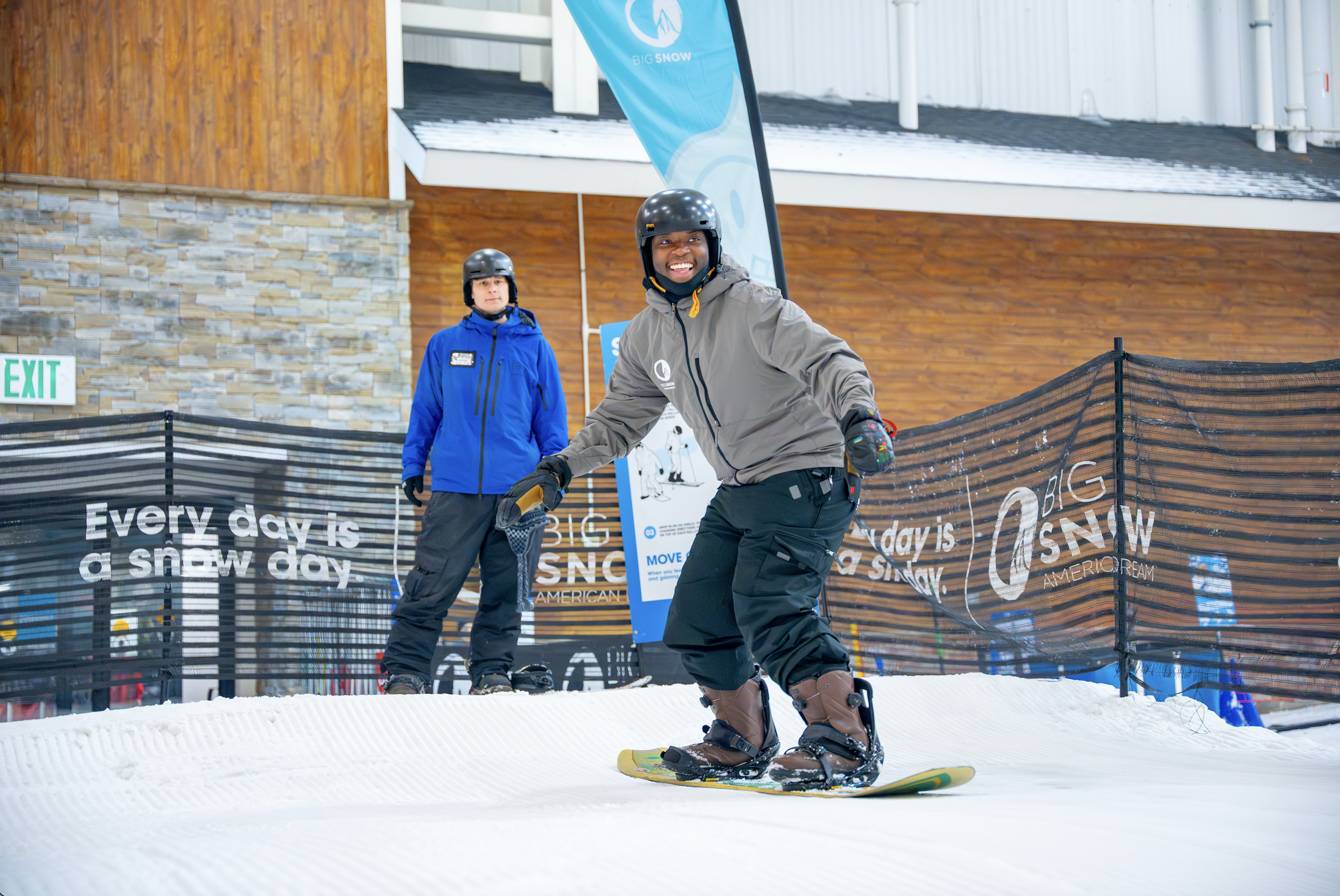 Corporate group at Big SNOW